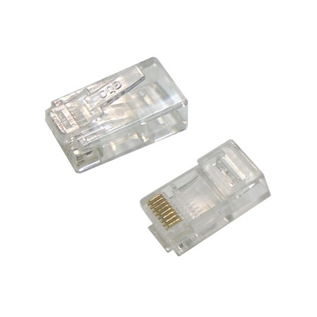 RJ-45 джек (8P8C) (100 шт)